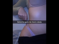 Cheerleader wants to fuck Guy on Snapchat - Screenshot 9 of 16 - Classmate