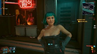 Cyberpunk 2077 Picante AI Ads Mod Ray rastreo de la ciudad porno