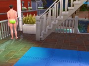 Preview 3 of "Hot Vacation!" Aston & Francis - SIMS 4