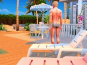 Preview 6 of "Hot Vacation!" Aston & Francis - SIMS 4
