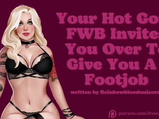 Ваш Hot Goth FWB приглашает вас, чтобы дать вам футфетиш ❘ Аудио Ролевая Игра