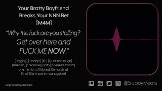 M4M Your Slacker Boyfriend Loses Your NNN Bet Audio