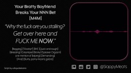 [M4M] Your Boyfriend Breaks Your NNN Bet [Audio]