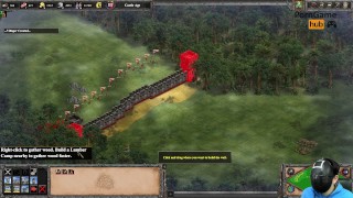 【Age Of Empire 2】002 Quando as paredes foram quebradas, sabíamos que fodíamos