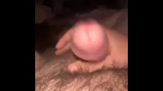Masturbation & Teasing Playing with my White Hard Cock