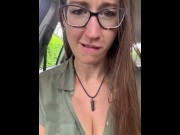 Preview 5 of Pleasure Toy Queen masturbates with you in her car