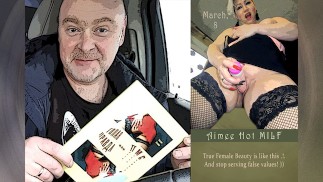 彼得·斯通（Peter Stone）展示了他的书献给他的妻子AimeeParadise，网络摄像头和家庭价值观：））