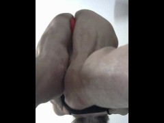 Red Bikini Workdout! - Screenshot 2 of 16 - Longsmoothlegs