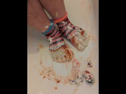 Preview 6 of Creamy Toe Sock Valentine