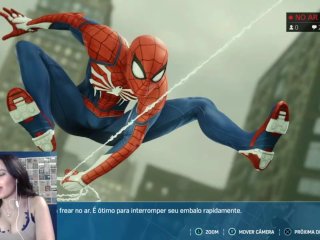 spider man, teen, ps4, brunette