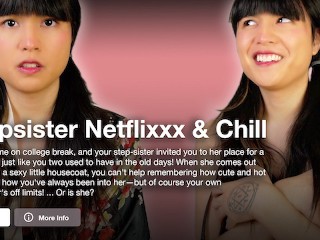 POV: you're Netflix & Chilling with your Trans Stepsister and things are getting Awkward...