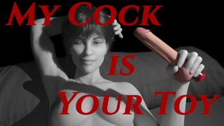 My Cock is your toy: Jill off instruction JOI for women