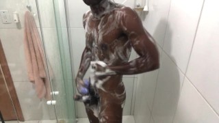Black twink in the shower. Full on onlyfans anomtoprio