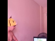 Preview 6 of Helping to fuck. Nerd watching hentai and roleplay w the cene