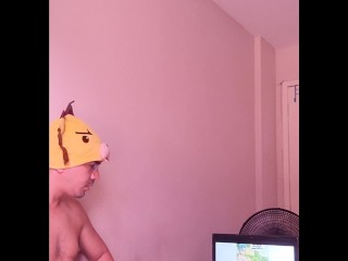 Helping to Fuck. Nerd Watching Hentai and Roleplay w the Cene