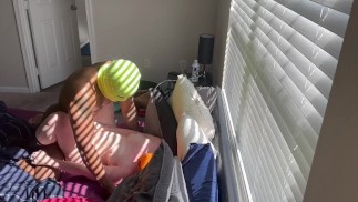 Milf cums hard and keeps cumming.  Bbc cum announcement. Female orgasm