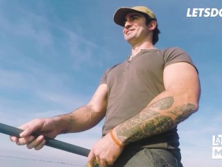 Georgie Lyall Goes At The Beach For Amazing Sex With Fisherman - LATINA MYLF