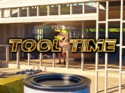 Preview 2 of Tool Time - 3D Futanari Animation by JT2XTREME