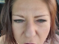 Public Smoking Car Titty Play Bratty Milf