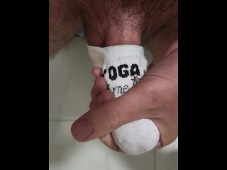 masturbation, vertical video, verified amateurs, feet socks