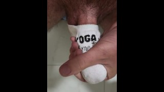 Cum teen socks