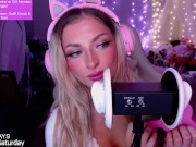 Preview 3 of ASMR Sensual Girlfriend Mouth Sounds and Ear Blowing to Relax You