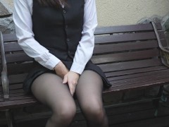 お外でぐっしょりえちえちOL - Screenshot 5 of 16 - 素人