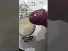 Cum Drinking Frozen Cocktail - 100 Cumshots - What would you do?