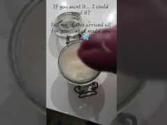 Cum Drinking Frozen Cocktail - 100 Cumshots - What would you do?