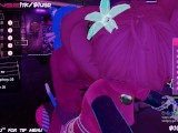 Futa Mistress Rails VR Bunny Girl From Behind On Stream