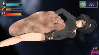 Femdom University Zero E24 - Ich reinige meine Herrin Schuhe und schmutzige Füße