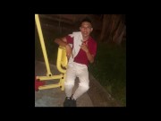 Preview 5 of 18 year old Ecuadorian in his first anal