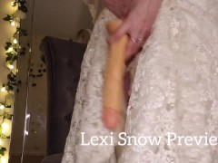 Bride Fucks Herself Before Wedding PREVIEW