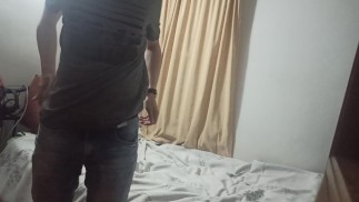我想象着晚上他妈的