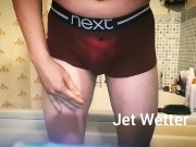 Preview 4 of Desperate wetting my boxers in slow motion