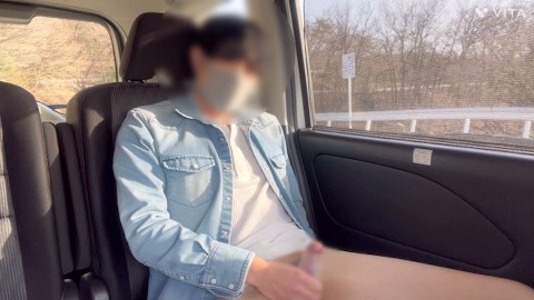 [Amateur/Masturbatie] Pies in de masturbator tijdens het hijgen tijdens het reizen