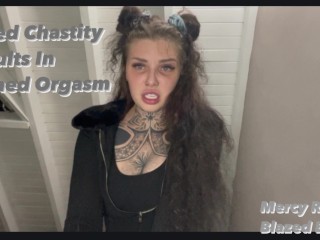 Falha Chastity Resulta Em Orgasmo Arruinado