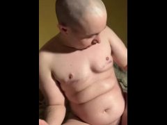 Crossed Eyed Skylar Axel Uses Stim Vibe