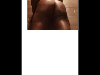 CHOCOLATE EBONY OIL DRIPS LIKE MELTED CHOCOLATE ALL OVER HER BODY