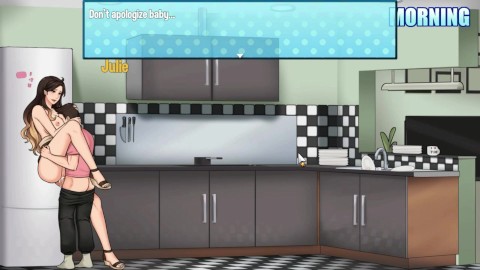 House Chores - Beta 0.12.1 Part 33 My Horny Step-Aunt Sex In The Kitchen By LoveSkySan