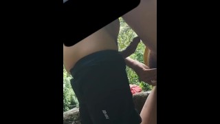 Fucking in a standing position on a risky public place (pinay kinantot ng nakatayo)