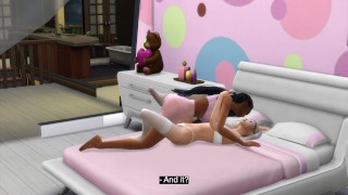 Mi novia me comió cuando mi madre estaba en casa - Sims 4