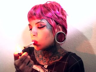 anal play, gostosa tatuada, tattoo girl, dedada