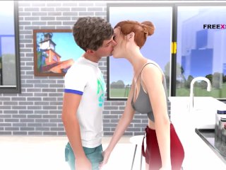 college kings, adult 3d game, uncensored, adult porn game