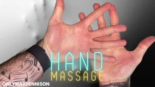 Masaje de manos fetiche de manos