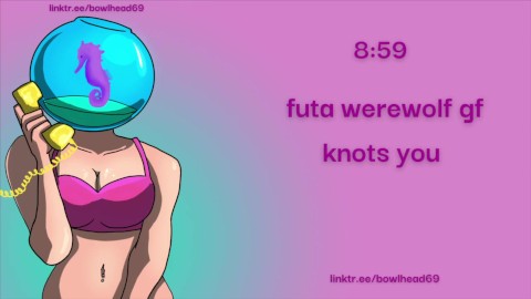 Audio: Futa Werewolf GF Knots You