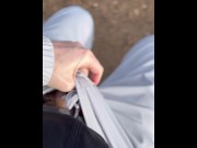 Preview 2 of Scally Cruising For Outdoors Sex - Public Exhibitionist - Bulge - Chav