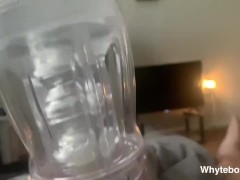 Fucking my New stroker from @LoveNote_US Exploding Creampie!