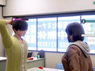 3D Hentai School Girl Yuna Room Girl All Sex Scenes Part-1