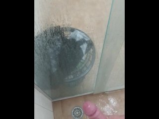 vertical video, banho, cumshot, amateur